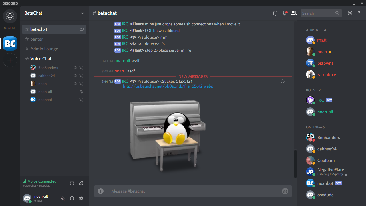 discord or teamspeak