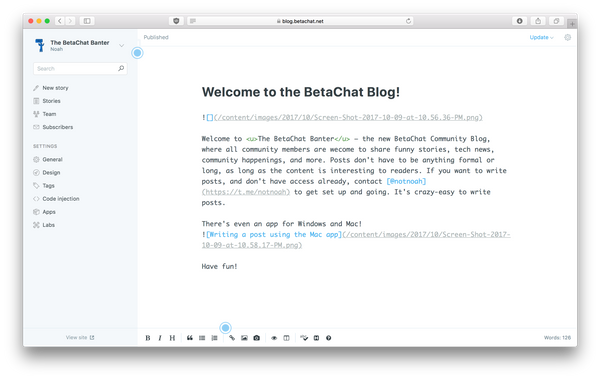 Welcome to the BetaChat Blog!